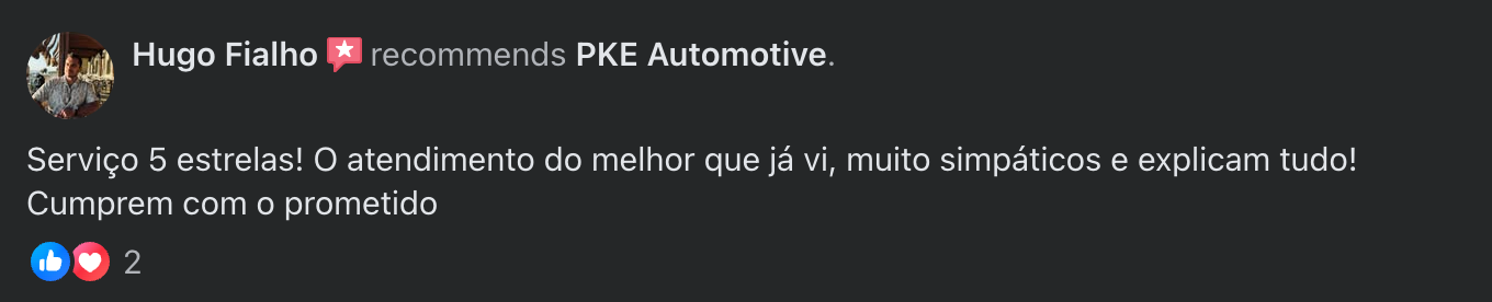 Testemunho de Hugo Fialho