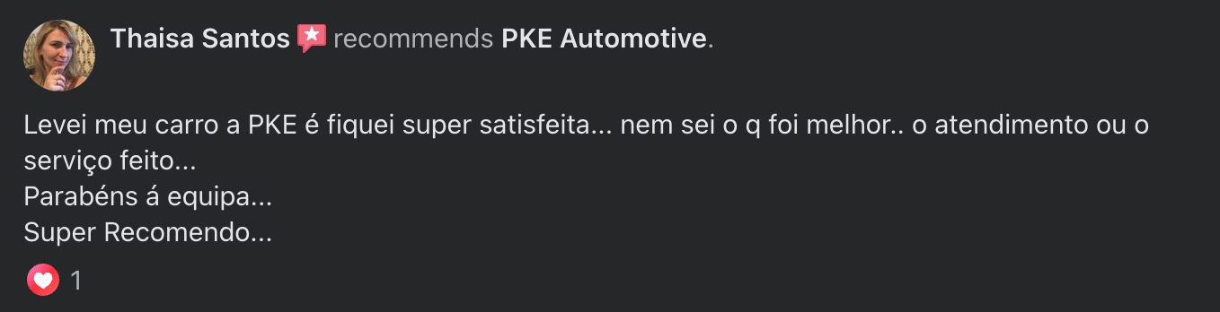 Testemunho de Thaisa Santos